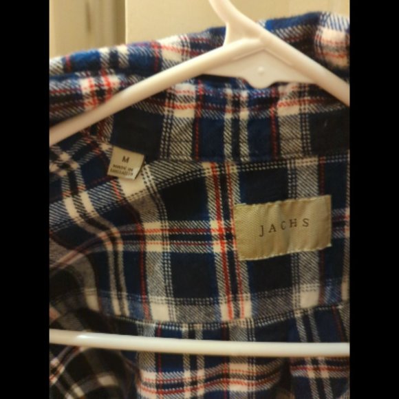 Jachs Flannel Button Down - Picture 2 of 3